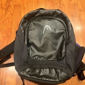 Head Gravity Premium Tennis Pickleball Backpack Bag Black w Shoe Compartment